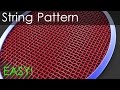Creating a string pattern for any shape - 3ds max tutorial