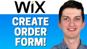 How To Create Order Form In Wix