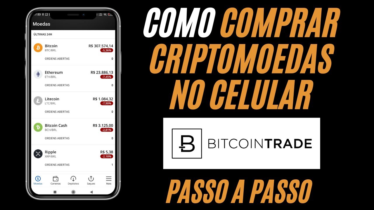 Como Comprar Criptomoedas No Celular Em 5 Passos (App Bitcoin Trade)