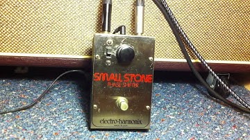Vintage Electro Harmonix Small Stone Version One