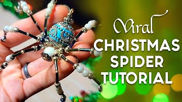 ✨How to Make an Elegant Christmas Spider | My Video That Went Viral ✨