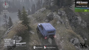 MudRunner Speedrun: Climb a Hill 1:16 - World Record
