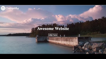 Html5 Fullscreen Video Background Tutorial in hindi