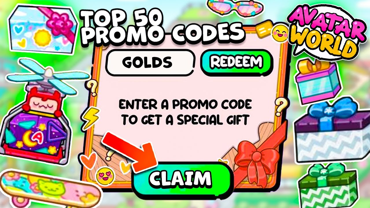 SHOCK! 💥MUST SEE! TOP 50 PROMO CODES 🔥 New Avatar World Promo Codes // Update Pazu Avatar World