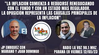 JP Enriquez: "La inflación comienza a reducirse pcon un nuevo acuerdo con el FMI"