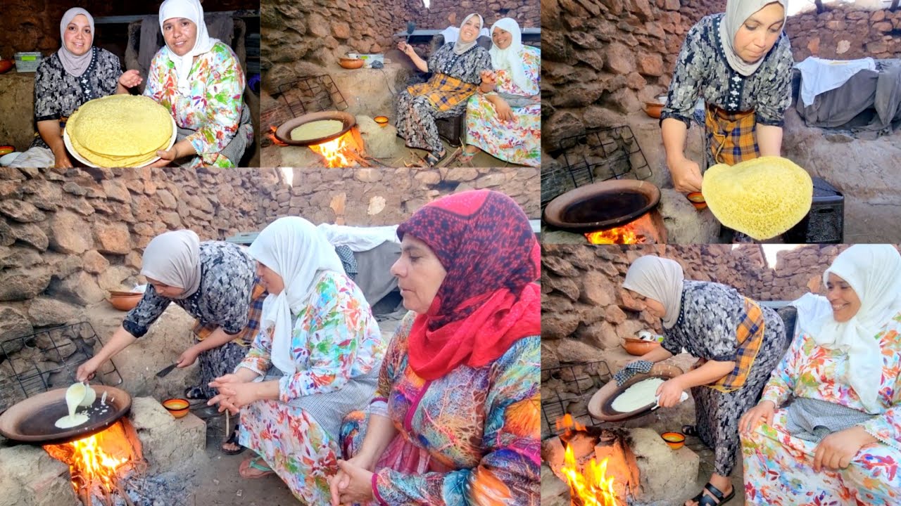 شوفو الحادڭات على حرطيطة (البغرير) دزمان في الكانون معونات🔥