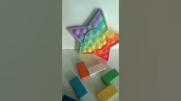 Colorful jenga blocks #viral #short pls like and subscribe