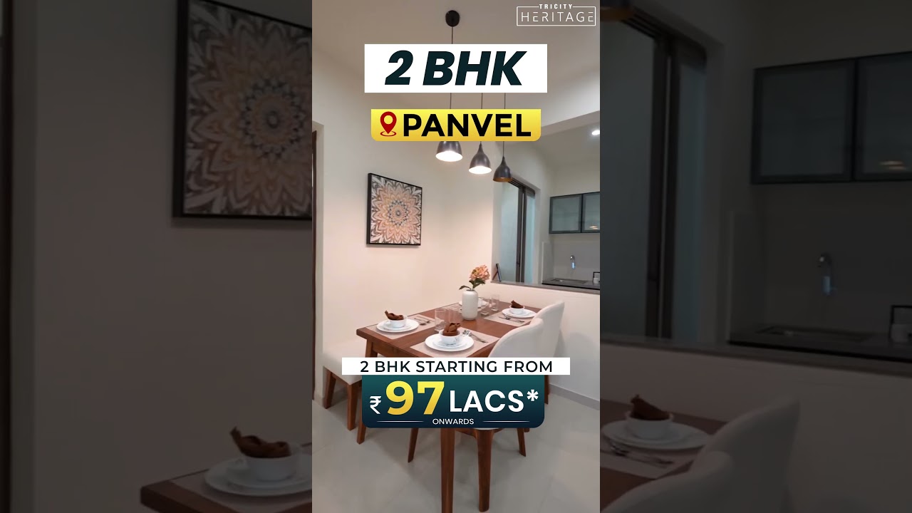 🏡 2 BHK Flats in Panvel | Starting ₹97 Lakhs | Premium Homes Near Navi Mumbai