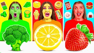 الغذاء من نفس الألوان التحدي TeenTeam Challenge
