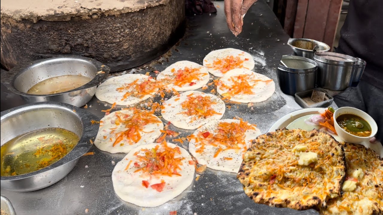 Flying naan in ludhiana 😮🔥 indian street food YouTube