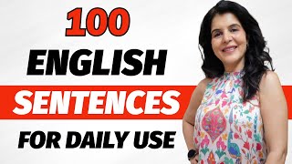 100 Simple Daily Use English Sentences | Spoken English | English Speaking Practice | ChetChat