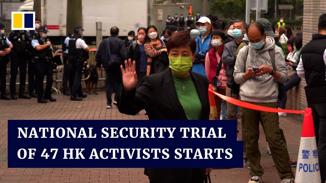 Subversion trial gets under way for 47 Hong Kong opposition activists and former legislators
