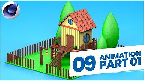 Part 9 Motion Graphics In Cinema 4D - Animation part 01.