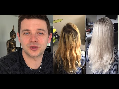 ‼️ Faire une patine à la maison et coiffage Dyson Airwrap / Tone Hair at home‼️