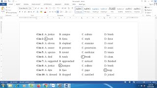 Cách khoanh tròn, làm trắc nghiệm đáp án trong Word, Powerpoint, Excel – http://amthuc247.net