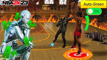 AN AI BOT MADE ME THE BEST JUMPSHOT IN NBA 2K23 HISTORY... (GREEN EVERY TIME)