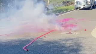 Firecrackers on Vietnamese New Year, Year of the Dragon 2024