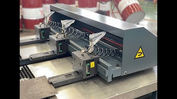 Accurl CNC Guillotine Shears with automatic sheet feeding systems