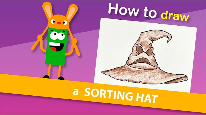 Draw a Sorting Hat - Hogwarts Legacy- Harry Potter - with Easy Pen