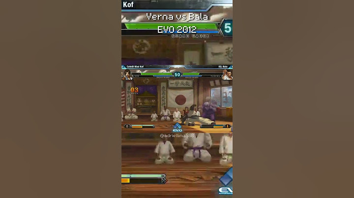 EVO 2012 KOF XIII Verna Vs Bala👺Mr. Karate #kof #game