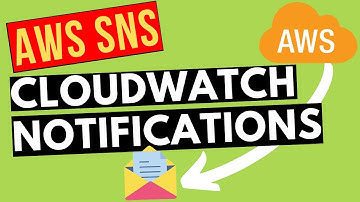 AWS SNS for CloudWatch alarm email notifications