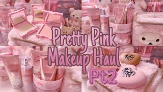 Pretty Pink Makeup Haul Pt2 🌸 (KimChi, Kylie Cosmetics, E.L.F, Jeffree Star, Bath&Body Works)