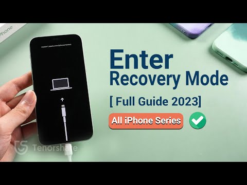 How do I put an iPhone in recovery mode?