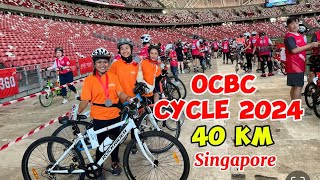 OCBC Cycle 2024, 40 KM Ride, Singapore