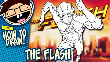 How to Draw THE FLASH (The CW TV Series) | Narrated Easy Step-by-Step Tutorial
