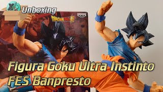 Figura Goku Ultra Instinto FES de Banpresto Unboxing