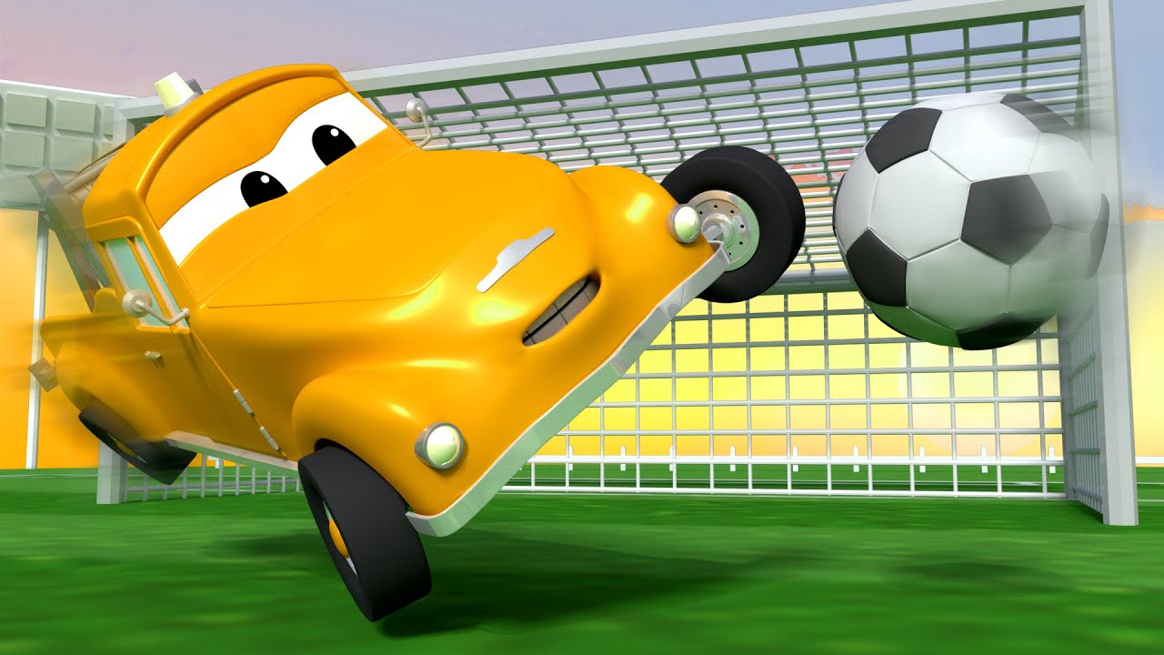 Tom the Tow Truck   Jocul de fotbal   Car City Maini i camioane Desen animat pentru copii