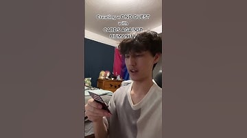 Creating D&D Quests with Cards Against Humanity