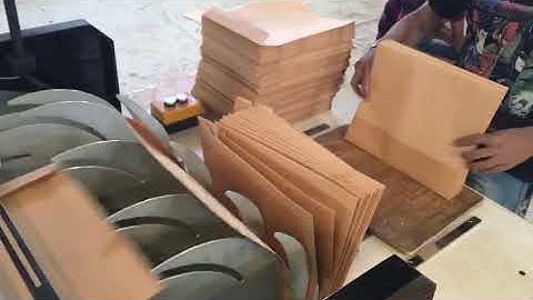 High Efficiency Automatic Pocket Envelope Making Machine Small Envelopes Maker Machines