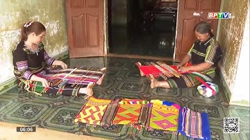 Đan lát, làm rượu cần, dệt thổ cẩm là nghề truyền thống đồng bào các dân tộc Bình Phước.