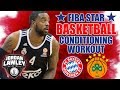 Basketball Conditioning Workout With FIBA Star!!