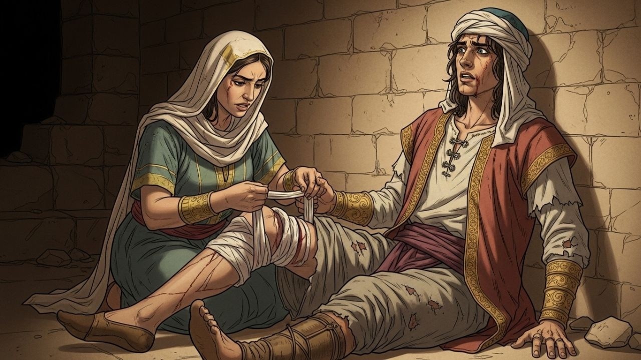 حكاية  الأرملة الفقيرة.. وسر الأمير الجريح  الذي أراد أن يغيّر قدره