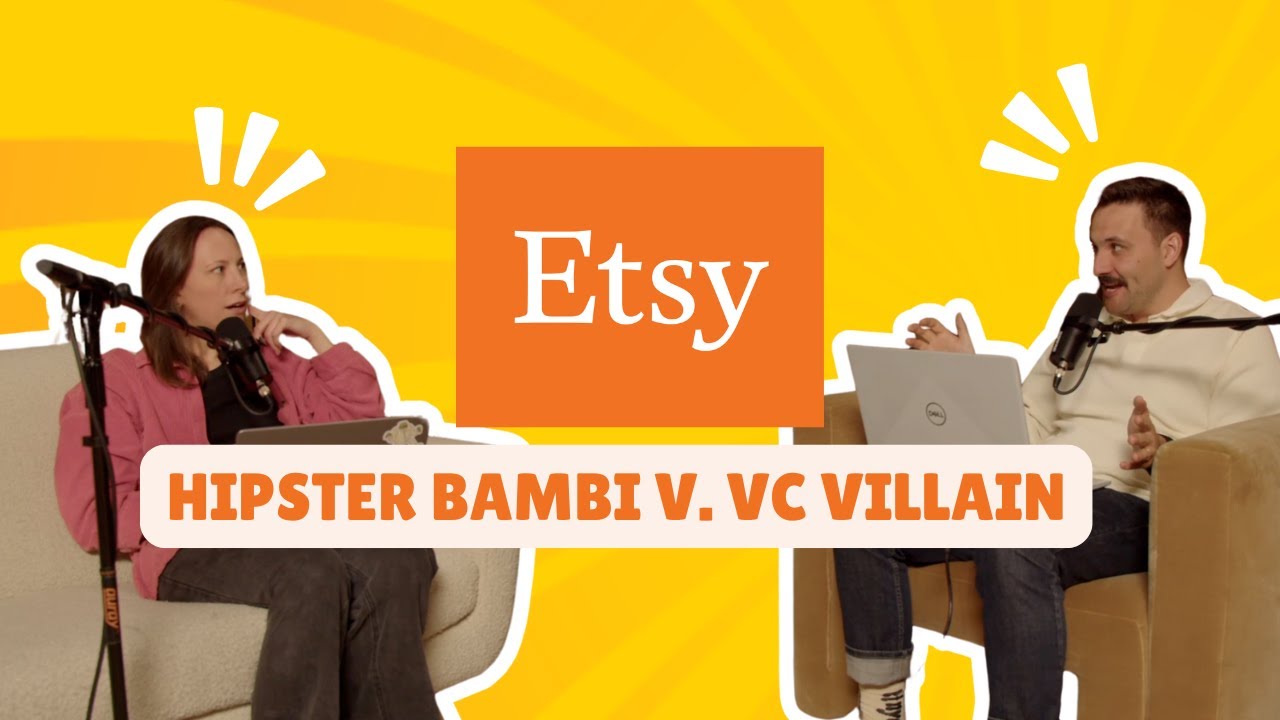 Etsy: Hipster Bambi vs. VC Villain