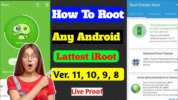 How To Rooting Any Android 11 Ver 10. 9. 8.1 New iroot Or magisk manager No Kingroot Whitout Pc 2021