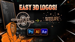 AFTER EFFECTS TUTORIAL: How to extrude any logo from anywhere and use it for your edits !