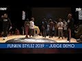 Snipes funkin stylez 2019  judge demo