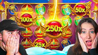 Playing Gates of Olympus SUPER Scatter Until We HIT a 500x...