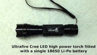Ultrafire Cree Led Torch Up To 1000 Lumens