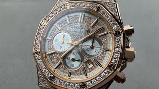 Audemars Piguet Royal Oak Chronograph 26322OR.ZZ.1222OR.01 Watch Review screenshot 4