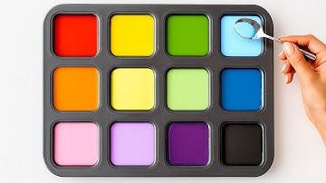 You Won’t Believe How To Create New Colors! Satisfying Color Mixing!