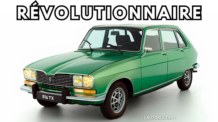 RENAULT 16 : Renault lui Doit Tout (et j'ai des choses à vous dire) [AUTOKULTUR]