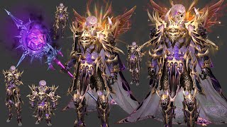 Mystical Enchanter: Purple Death Knight High–Death of the Great Illusionist, all Lineage 2 Protocols