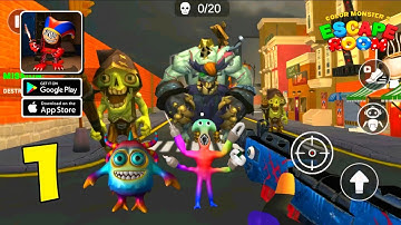 Color Monster 2 - Escape Room - Gameplay Walkthrough Part 1 | Chapter 1 (Android, iOS)