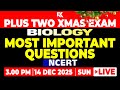 Plus Two Christmas Exam Biology - NCERT Based Most Important Predicted Question | RK Nex