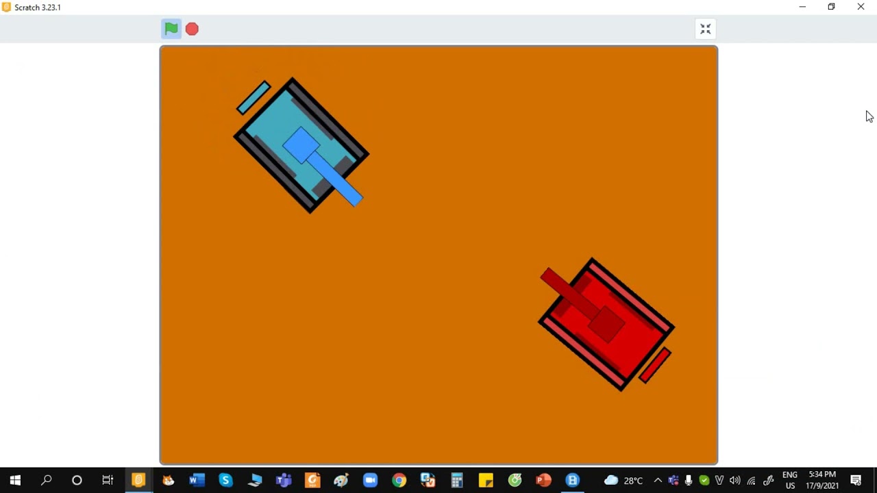 Cách Tạo Trò Chơi Bắn Xe Tăng Trên Scratch 😎 - Youtube