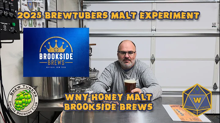 2025 Brewtubers Malt Experiment #3 - WNY Honey Malt (Brookside Brews)